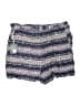 Cherokee 100% Rayon Print Blue Shorts Size 4X - photo 2