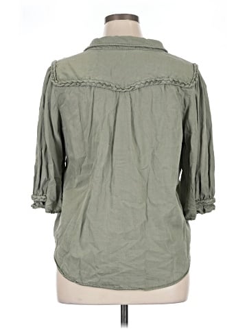 Wit & Wisdom 3/4 Sleeve Button-Down Shirt (view 2)