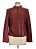 Siena Studio 100% Leather Burgundy Jacket Size L - photo 1