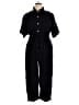 Baltic Born 100% Rayon Solid Black Jumpsuit Size 2X - photo 1