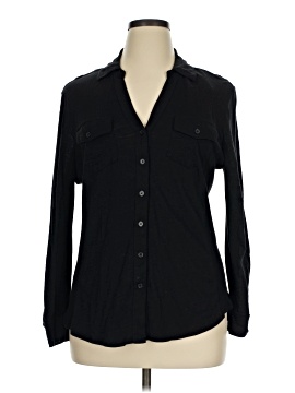 Daisy Fuentes Long Sleeve Button Down Shirt