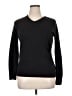 Croft & Barrow 100% Acrylic Black Pullover Sweater Size XL - photo 1