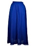 Assorted Brands Solid Blue Casual Skirt Size L - photo 2
