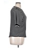 Talbots Stripes Black Short Sleeve T-Shirt Size XL - photo 4