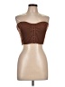 Blue Blush Brown Sleeveless Blouse Size L - photo 1
