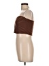 Blue Blush Brown Sleeveless Blouse Size L - photo 5