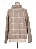 Madewell Plaid Tan Turtleneck Sweater Size XL - photo 1