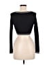 Shein Black Long Sleeve T-Shirt Size XS - photo 2