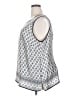 Talbots Silver Sleeveless Blouse Size 2X - photo 5