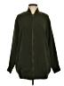 Who What Wear 100% Polyester Solid Green Track Jacket Size S - photo 1
