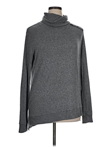 Pink Clover Turtleneck Sweater (view 1)