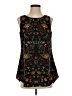 CAbi 100% Polyester Black Sleeveless Blouse Size S - photo 1