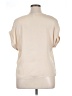 Nine West 100% Polyester Ivory Short Sleeve Top Size XL - photo 2