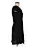Olivia Rae Solid Black Casual Dress Size M - photo 4