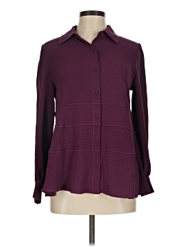 G by Giuliana Rancic Long Sleeve Blouse (view 1)