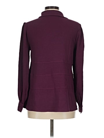 G by Giuliana Rancic Long Sleeve Blouse (view 2)