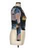 Miaou Blue 3/4 Sleeve Blouse Size XL - photo 4