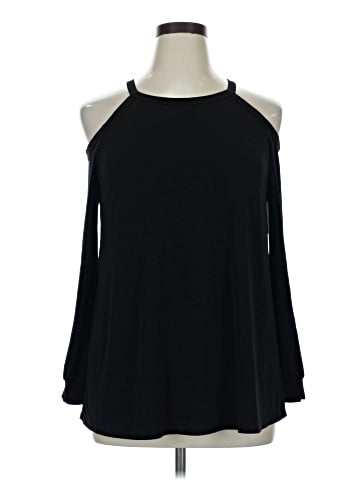 Green Envelope Long Sleeve Top (view 1)