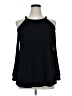 Green Envelope Black Long Sleeve Top Size 1X - photo 1