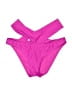 Express Solid Pink Swimsuit Bottoms Size XS - photo 1