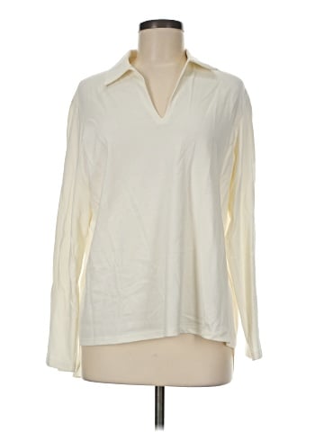 Theory Long Sleeve Blouse (view 1)