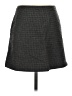 Wilfred Houndstooth Gray Casual Skirt Size 4 - photo 1