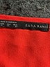 Zara Basic Stars Red Orange Short Sleeve Top Size XL - photo 7