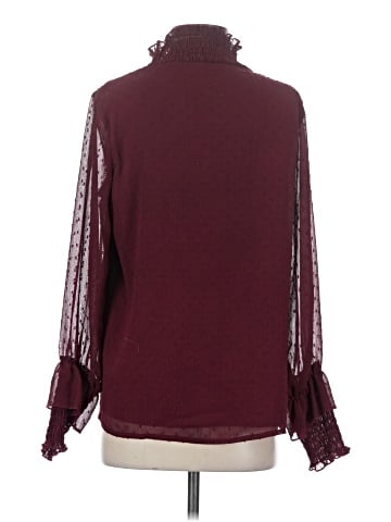 A Dip of Darling Long Sleeve Blouse (view 2)