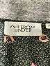 Out From Under 100% Rayon Hearts Black Romper Size S - photo 4