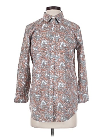 Rebecca Malone Long Sleeve Button-Down Shirt (view 1)