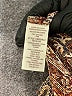 Ella Moss 100% Silk Paisley Brown Cocktail Dress Size M - photo 8