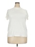 Ryegrass Ivory Short Sleeve Top Size 2X - photo 1
