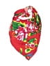 Unbranded Floral Red Scarf One size - photo 1