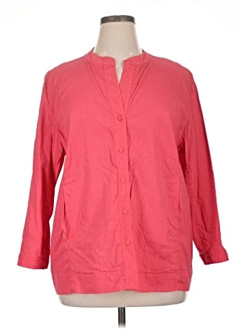 Max Studio 3/4 Sleeve Blouse (view 1)
