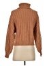Unbranded Solid Brown Turtleneck Sweater Size S - photo 2