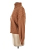 Unbranded Solid Brown Turtleneck Sweater Size S - photo 5