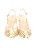 Jessica Simpson Gold Heels Size 9 - photo 2