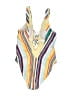 Hobie 100% Polyester Stripes Yellow Swimsuit Top Size M - photo 2
