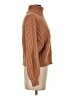 Unbranded Solid Brown Turtleneck Sweater Size S - photo 4