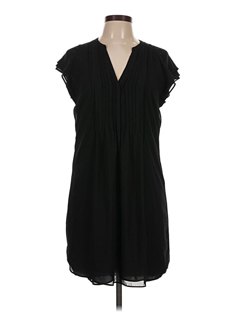 Pre-owned H&m Casual Dress In Black