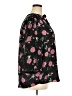 Catherine Malandrino Floral Black 3/4 Sleeve Blouse Size 2X - photo 4