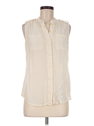 Banana Republic Sleeveless Silk Top (view 1)