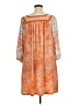MICHAEL Michael Kors Paisley Orange Casual Dress Size 0X - photo 2