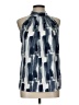 Shein 100% Polyester Blue Tank Top Size L - photo 1