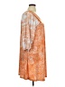 MICHAEL Michael Kors Paisley Orange Casual Dress Size 0X - photo 4