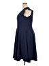 City Chic Solid Blue Cocktail Dress Size 18 Plus (M) - photo 5