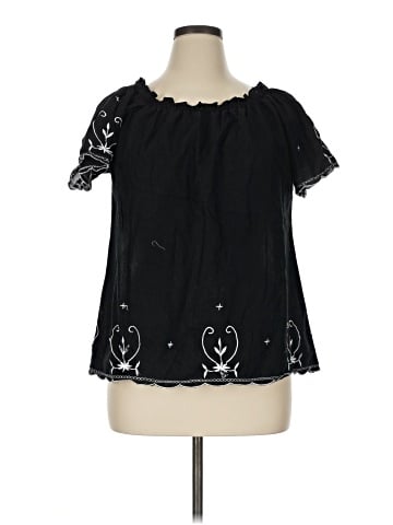 Signature Short Sleeve Blouse (view 1)