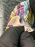 Grace & Emma Print Pink Shorts Size XL - photo 4