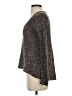 American Eagle Outfitters Metallic Gray Pullover Sweater Size XS - photo 5