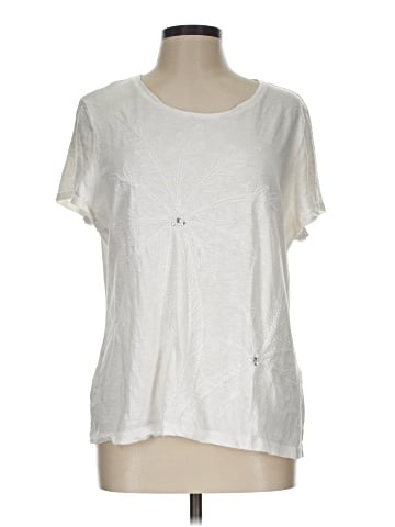 Weekends by Chico's Short Sleeve T-Shirt (view 1)